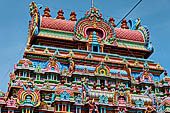 The great Chola temples of Tamil Nadu - The Sri Ranganatha Temple of Srirangam. The southern gopura of the third enclosure. 